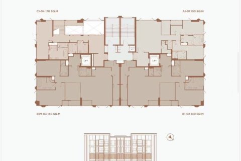 Penthouse in Bang Kho Laem, Bangkok, Thailand 2 bedrooms № 161622 - photo 16