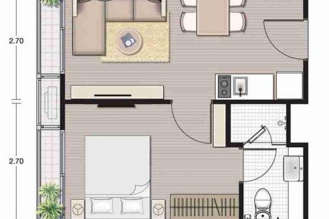 Condo in Bangkok, Thailand, 1 bedroom № 183358 - photo 11