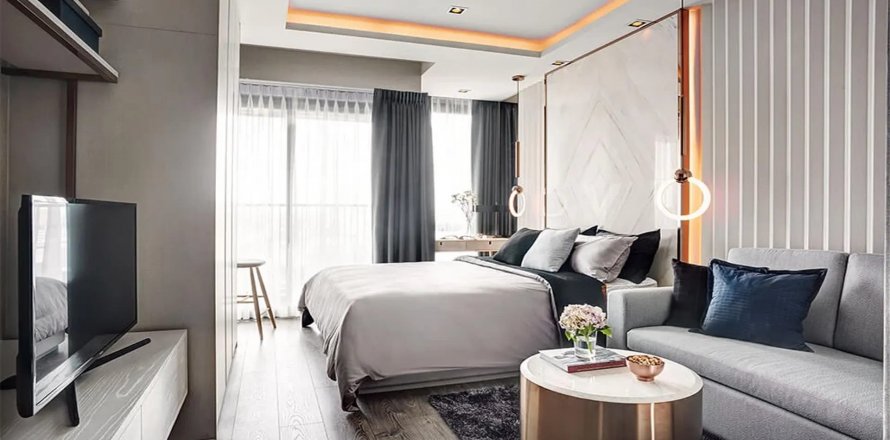 Appartement à Whizdom Avenue Ratchada - Ladprao, Chatuchak, Bangkok, Thaïlande 1 chambre № 134241