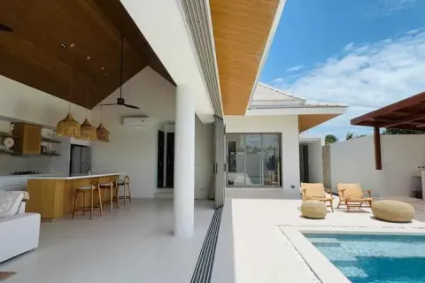 Вилла в Самуи, Таиланд с 3 спальнями  № 169619 - фото 6