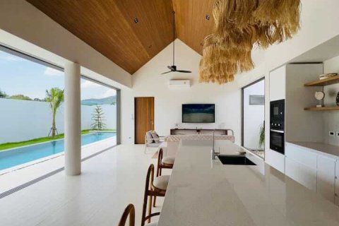 Вилла в Самуи, Таиланд с 3 спальнями  № 169619 - фото 25