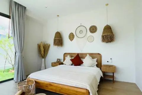 Вилла в Самуи, Таиланд с 3 спальнями  № 169619 - фото 20