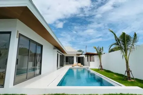 Вилла в Самуи, Таиланд с 3 спальнями  № 169619 - фото 10