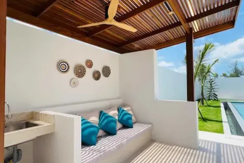 Вилла в Самуи, Таиланд с 3 спальнями  № 169619 - фото 5