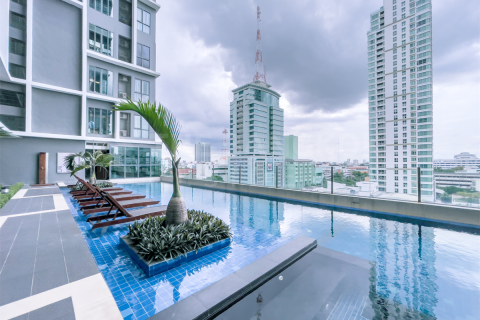Condo à Bangkok, Thaïlande, 1 chambre № 186000