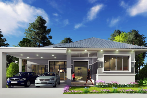 Дом в Самуи, Таиланд с 3 спальнями  № 164788