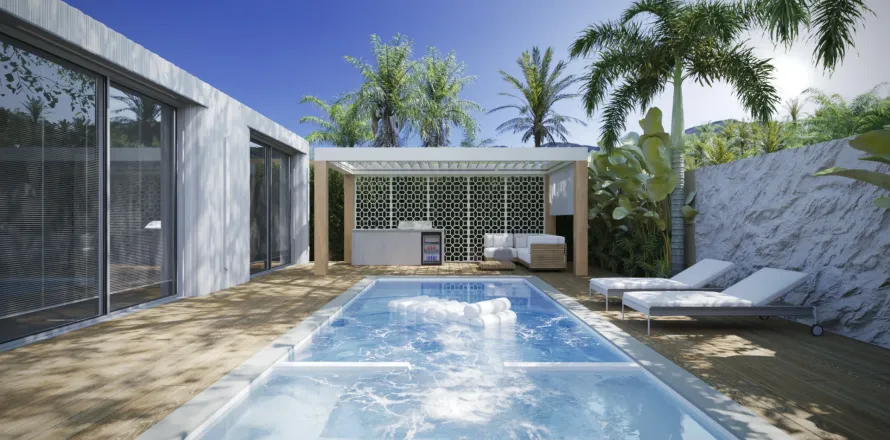 Вилла в Самуи, Таиланд с 2 спальнями № 154699