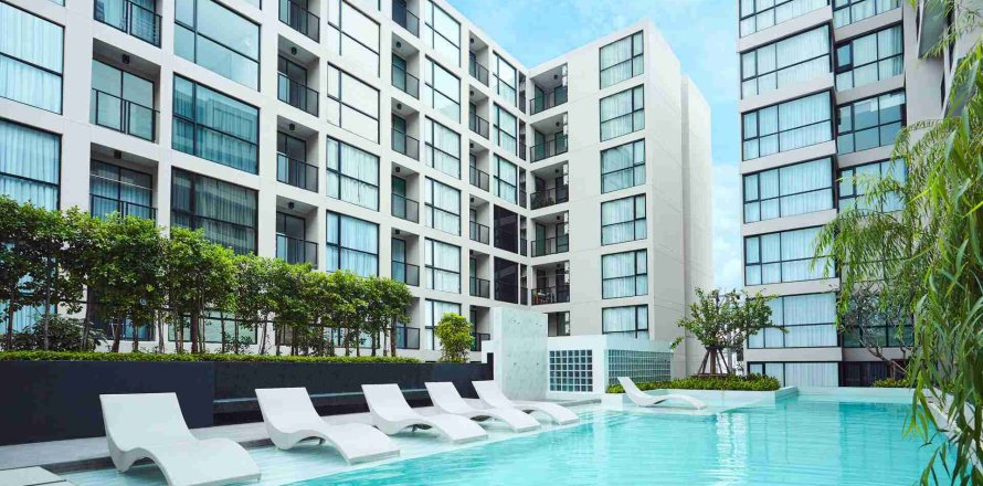 Condo à Thonburi, Bangkok, Thaïlande, 1 chambre № 208801