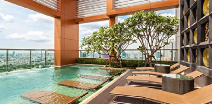 Appartement à Bangkok, Thaïlande 1 chambre № 193468