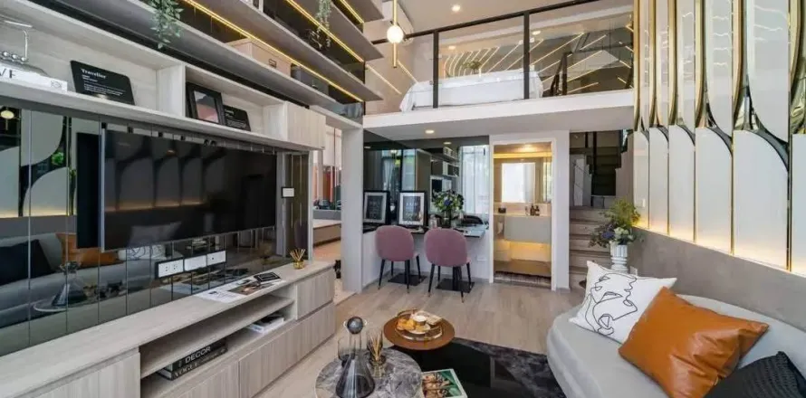 Студия в кондо в Самутпракане, Таиланд № 157169