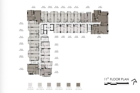 Condo à Khlong San, Bangkok, Thaïlande, 2 chambres  № 154016 - photo 2