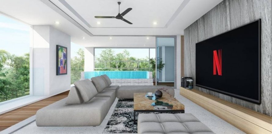 Квартира в Самуи, Таиланд с 3 спальнями  № 115195