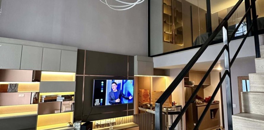 Studio in the Condo in Bang Kapi, Bangkok, Thailand  № 169446