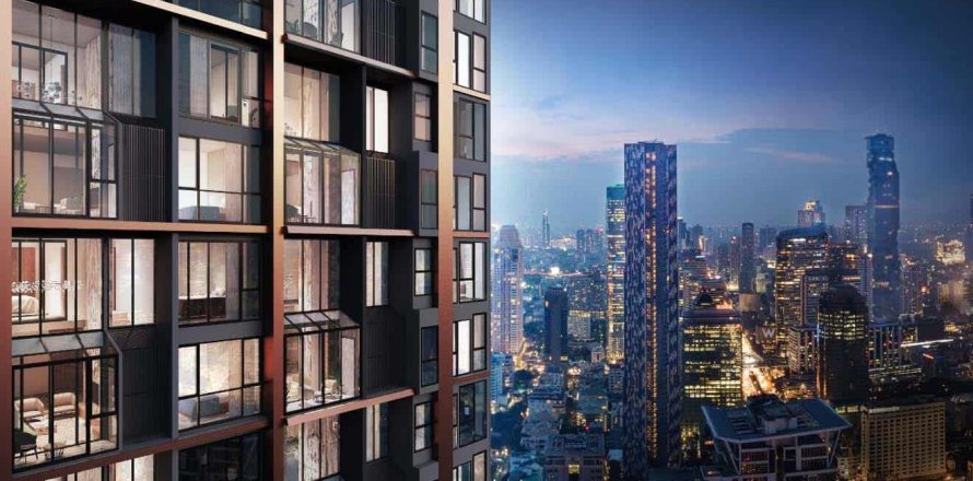 Duplex à Bangkok, Thaïlande 3 chambres № 166362