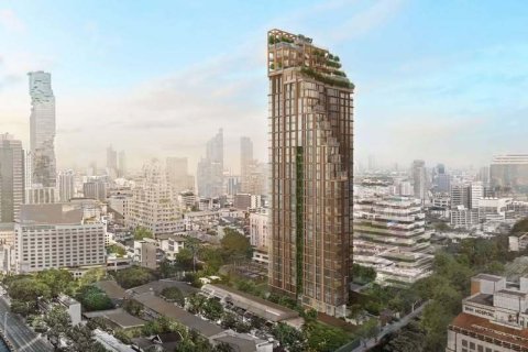 Studio dans le Condo à Bang Rak, Bangkok, Thaïlande  № 150266 - photo 4