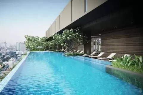 Studio in the Condo in Watthana, Bangkok, Thailand  № 142703 - photo 7