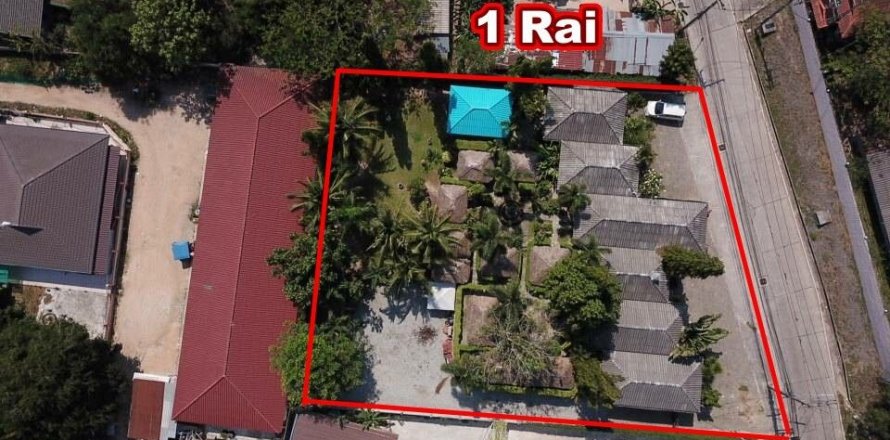 Земельный участок в Паттайе, Таиланд 1600м2  № 142708