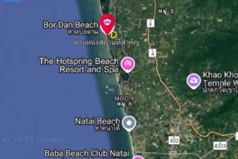 Земельный участок в Пхангнге, Таиланд 608м2  № 152778 - фото 3