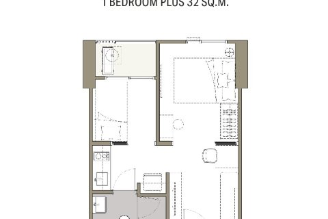 Eigentumswohnung in Sathon, Bangkok, Thailand, 1 Schlafzimmer № 222420 - Foto 13