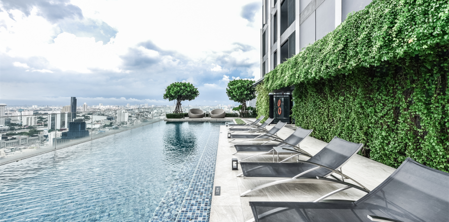 Condo à Bangkok, Thaïlande, 1 chambre № 185396