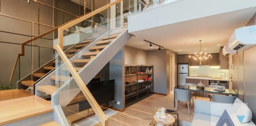 Duplex in Watthana, Bangkok, Thailand 1 Schlafzimmer № 216547