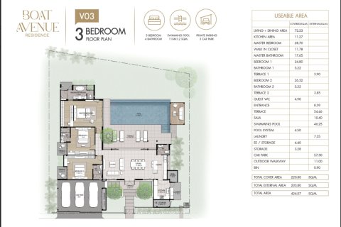 Villa à Bang Tao, Thaïlande 3 chambres № 169761 - photo 9