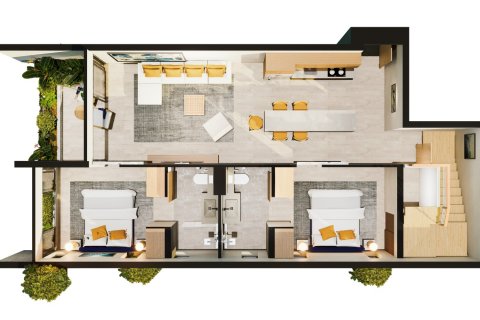 Penthouse in Koh Pha Ngan, Thailand 3 bedrooms № 169766 - photo 17