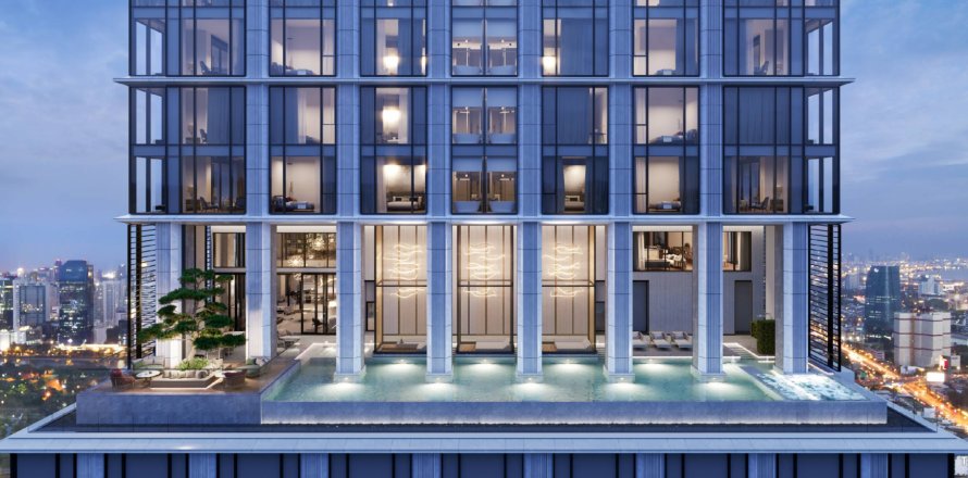 Penthouse in Bangkok, Thailand 3 bedrooms № 180541