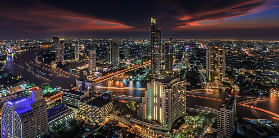 Penthouse à Bangkok, Thaïlande 3 chambres № 180545