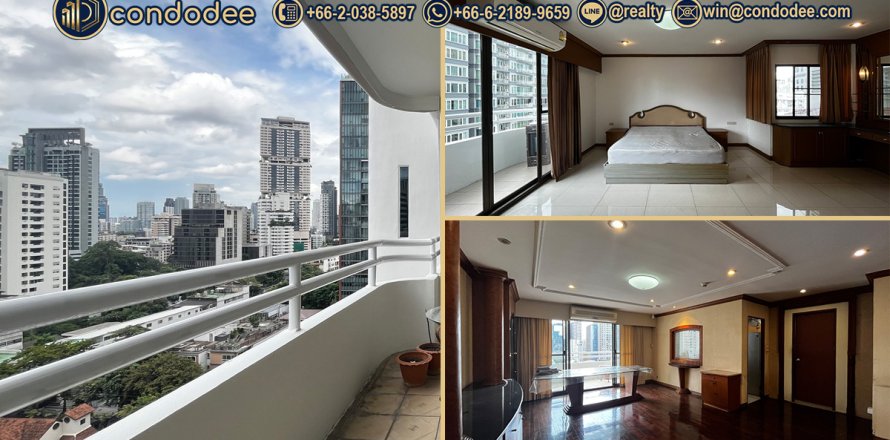 Condo in Khlong Toei, Bangkok, Thailand, 3 bedrooms № 201272