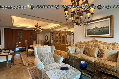 Condo à Sathon, Bangkok, Thaïlande, 3 chambres  № 201357 - photo 4