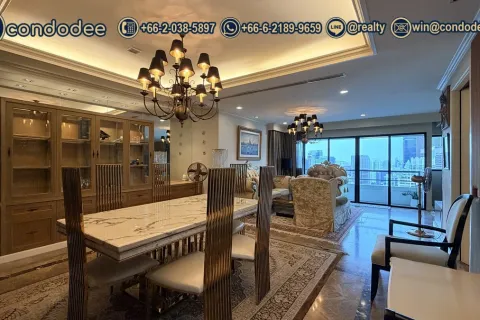Condo à Sathon, Bangkok, Thaïlande, 3 chambres  № 201357 - photo 2