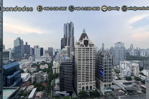 Condo à Sathon, Bangkok, Thaïlande, 3 chambres  № 201357 - photo 18