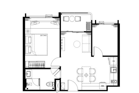 Condo à Bang Tao, Thaïlande, 1 chambre № 165493 - photo 21