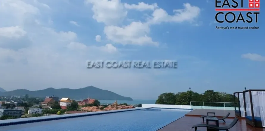 Estudio en el condominio en Pattaya, Tailandia № 213641