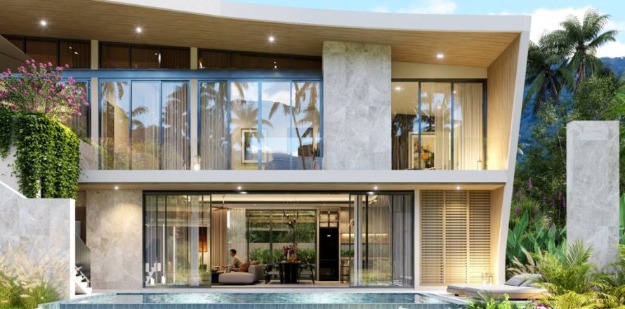 Вилла в Самуи, Таиланд с 3 спальнями  № 152342