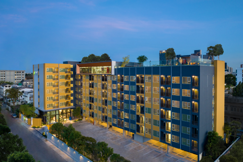 Studio dans le Condo à Bangkok, Thaïlande  № 205422