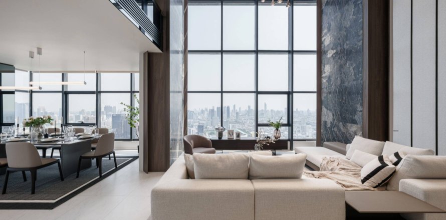 Penthouse à Bangkok, Thaïlande 4 chambres № 180422