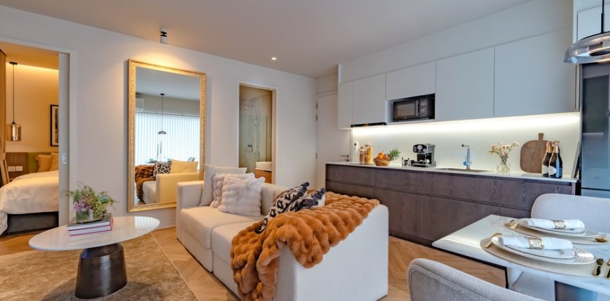 Квартира в Паттайе, Таиланд с 2 комнатами № 159775