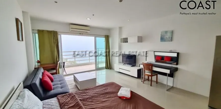 Estudio en el condominio en Jomtien Beach, Pattaya, Tailandia № 212246