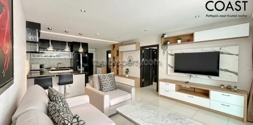 Condominio de 2 dormitorios en Pattaya, Tailandia № 212245