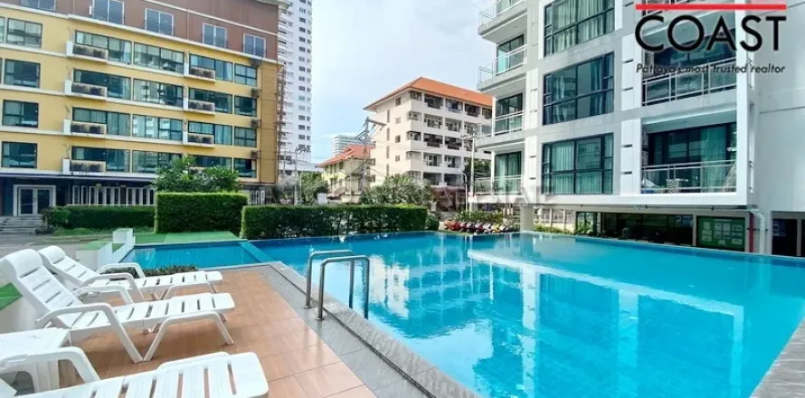 Condominio de 1 dormitorio en Jomtien Beach, Pattaya, Tailandia № 212244