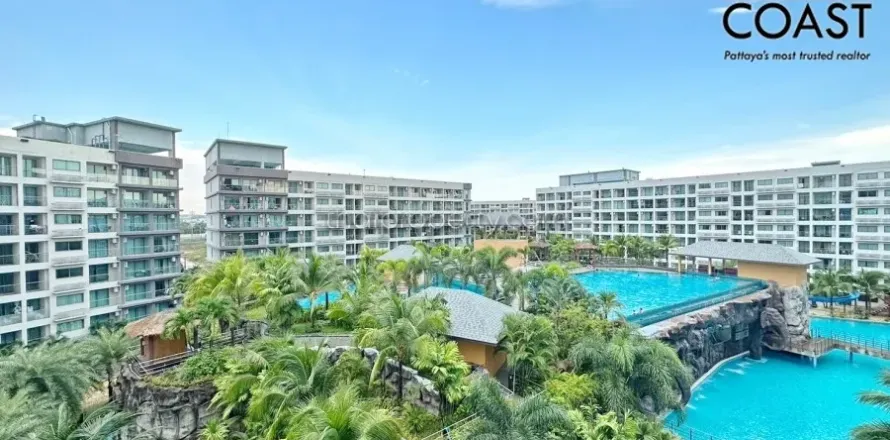Condominio de 2 dormitorios en Jomtien Beach, Pattaya, Tailandia № 212242