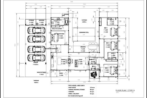 Villa in Sam Roi Yot, Thailand 3 Schlafzimmer № 222539 - Foto 24