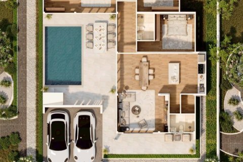 Villa in Sam Roi Yot, Thailand 3 Schlafzimmer № 222539 - Foto 12