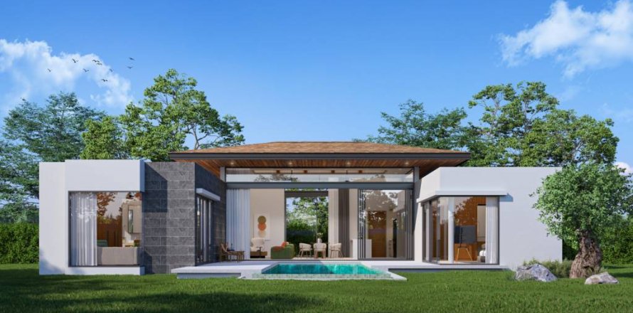 Villa à Hua Hin, Thaïlande 3 chambres № 116849