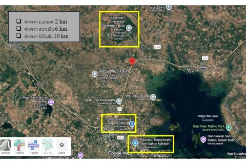 Land in Sakon Nakhon, Thailand 3200 sq.m. № 173300