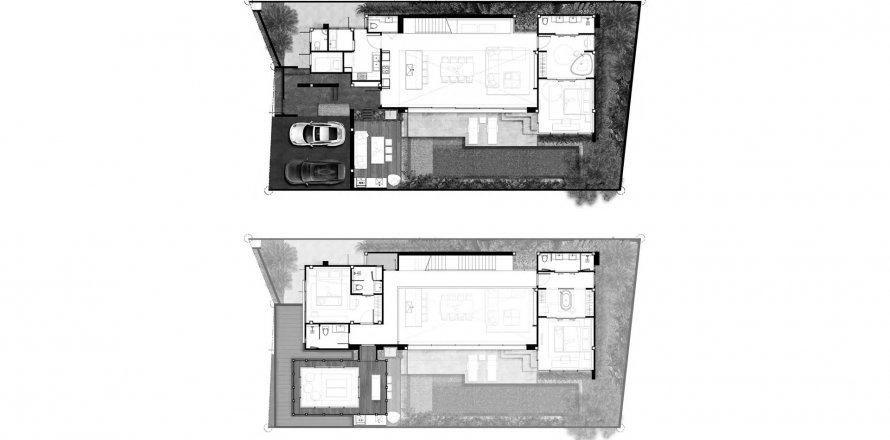 Villa floor plan «4BR-1», 4 bedrooms in Annara Residences