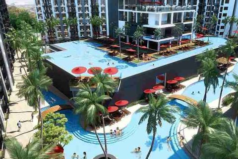 Condo à Pattaya, Thaïlande, 2 chambres  № 208946 - photo 9