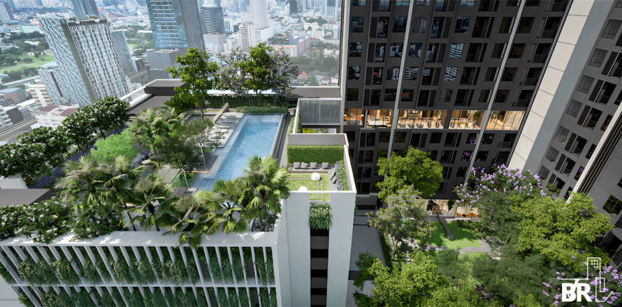 Eigentumswohnung in Bangkok, Thailand, 2 Schlafzimmer № 209249
